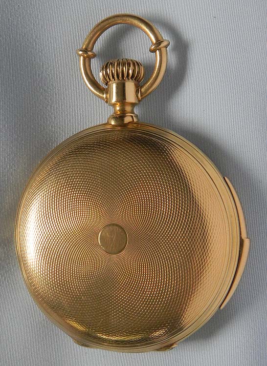  Fine and scarce J. Alfred Jurgensen 18K gold minute repeater circa 1885.  